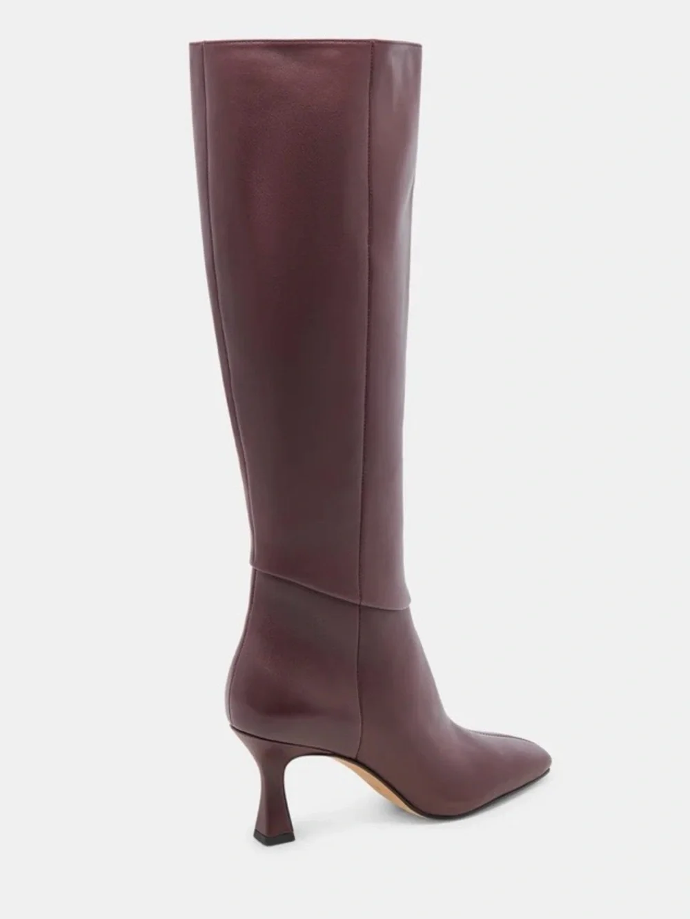 Dolce Vita Chocolate Brown under-the -knee Leather Boot Imported Sz 8